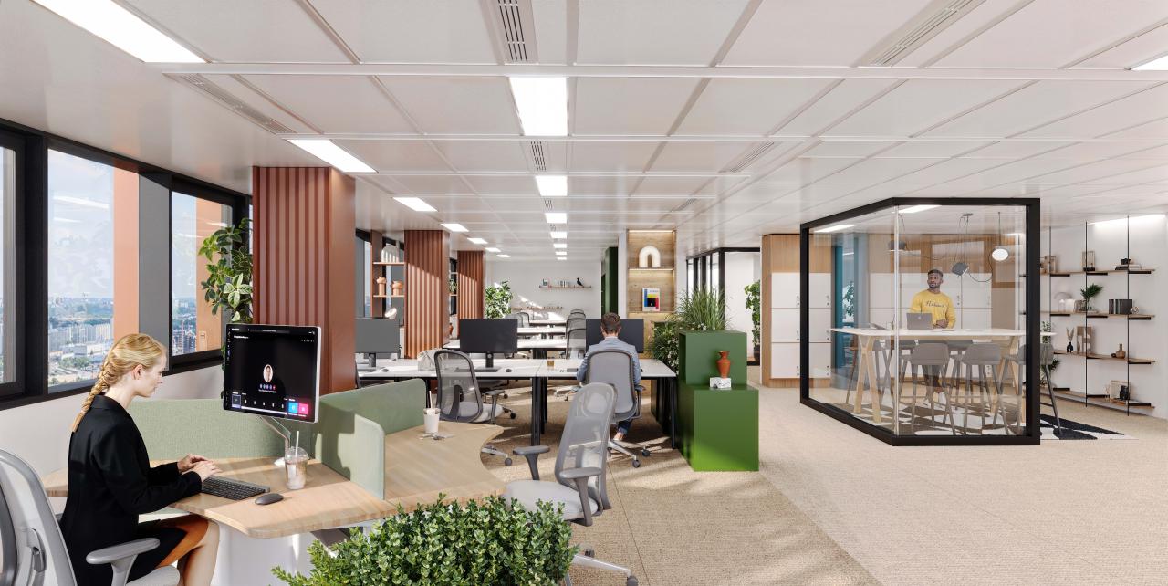 Bureau Saint-Ouen 9822m² Location bureau Saint-Ouen Seine-Saint-Denis OLBUR2104933 28